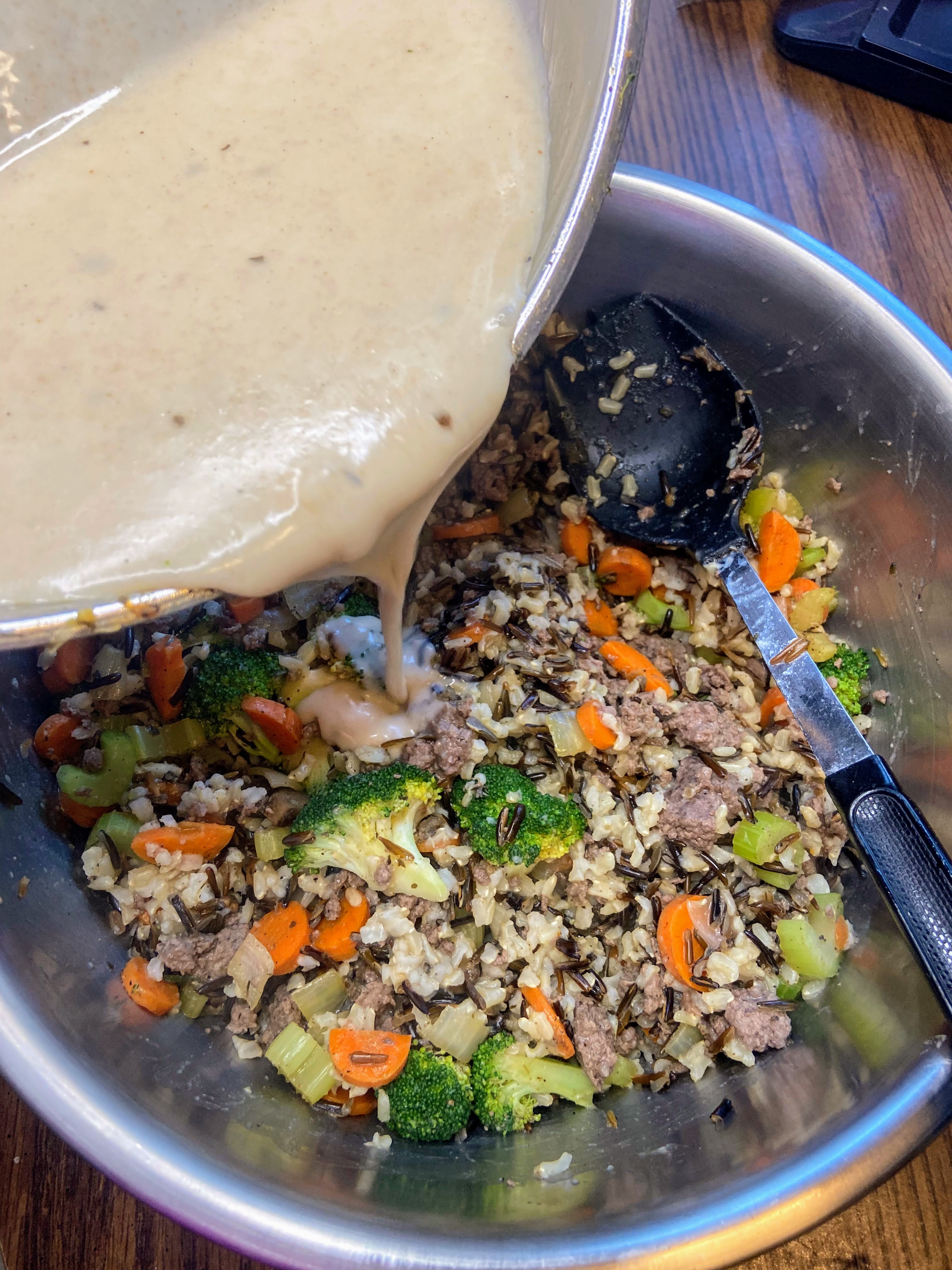 Savory Venison and Wild Rice Bake · Jess in the Kitchen