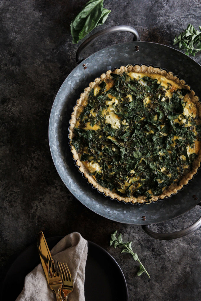 Butternut Squash and Kale Quiche — Jessi's Kitchen
