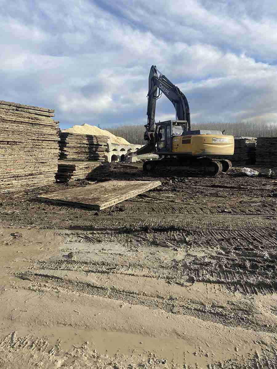 Wood Mats Stony Plain, Alberta 3Ply Wood Access Mat