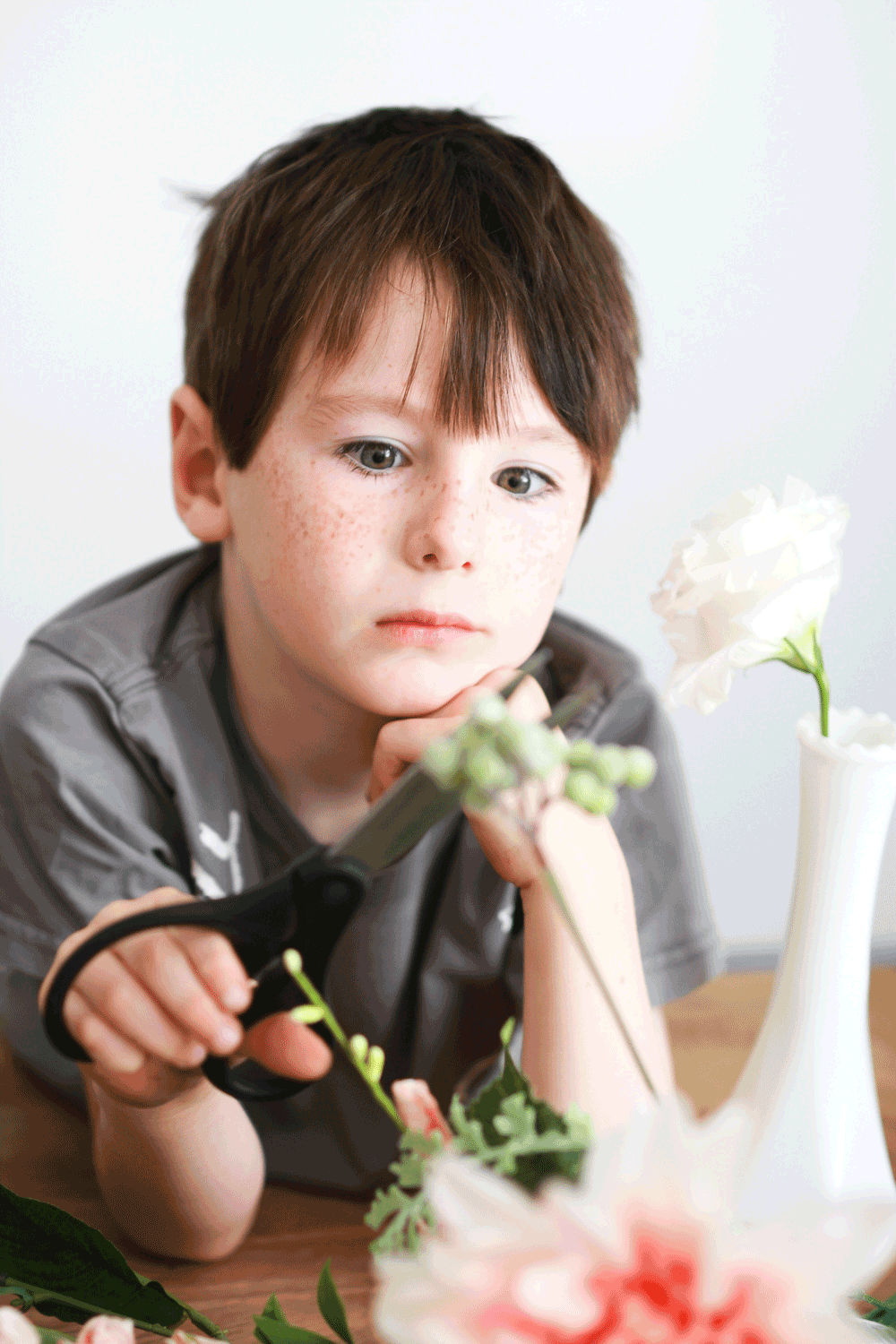 A Floral Easter Basket Jest Cafe