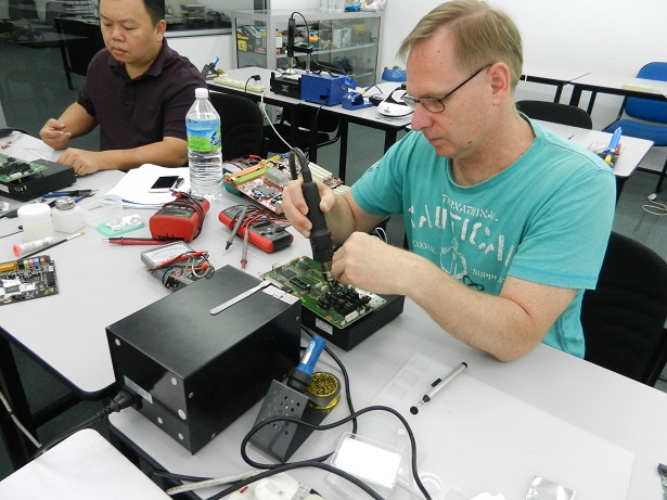 Completed Advanced and Higher Advanced Electronics Repair Courses