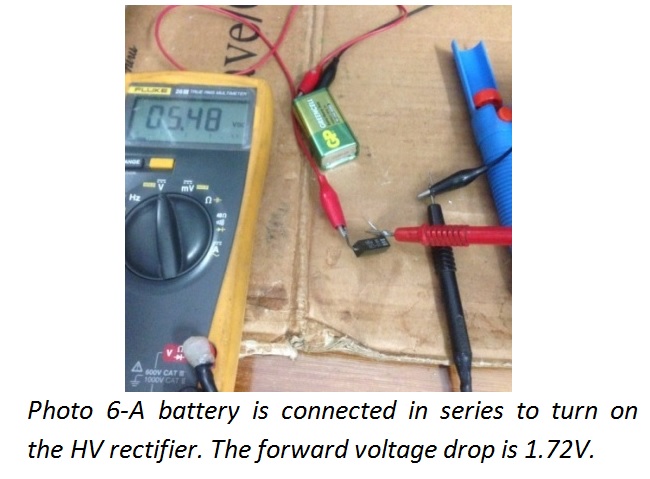☑ How To Test High Voltage Diode