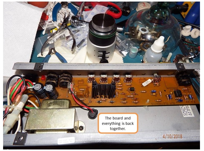 Crate BX-15 Amp Repaired | Electronics Repair And Technology News