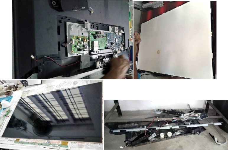 Backlight Replacement In Sony Bravia LED TV MODEL W60B Electronics