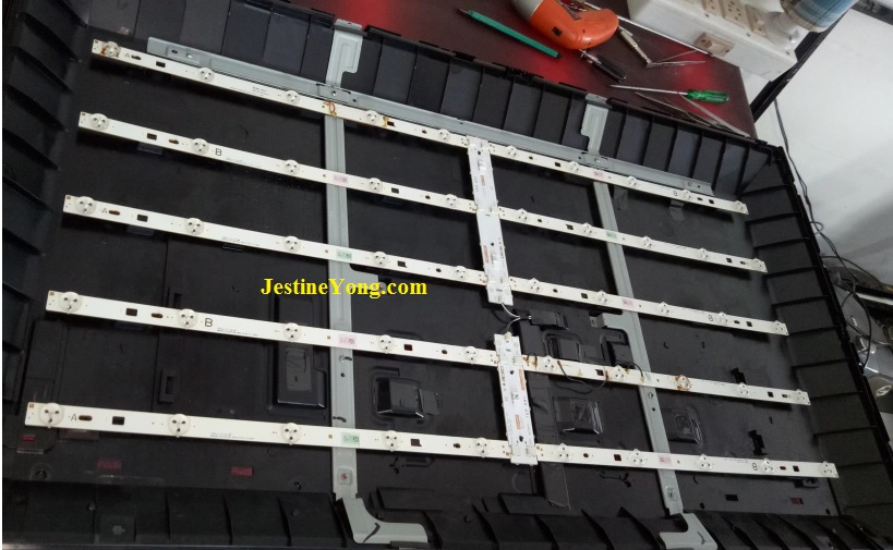 Backlight Replacement In Sony Bravia LED TV MODEL W60B Electronics