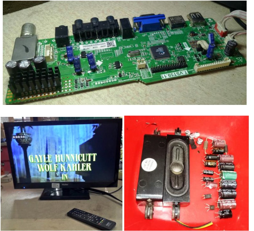 Sudden Power Surge Blew SMPS In Two HAIER LED TVS MODEL LE22B600