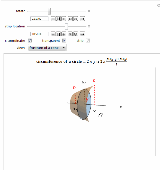 Surface area of a solid of revolution Calculus III ELearn