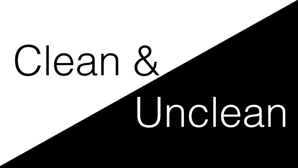 SIGNS AND SYMBOLS OF THE BIBLE (CLEAN/UNCLEAN PT1) jesusway4you