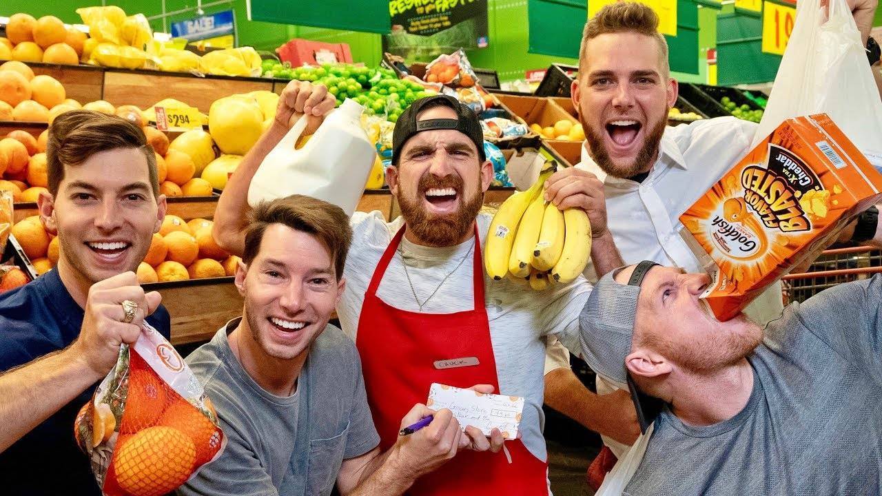 Video Dude Perfect Grocery Store Stereotypes