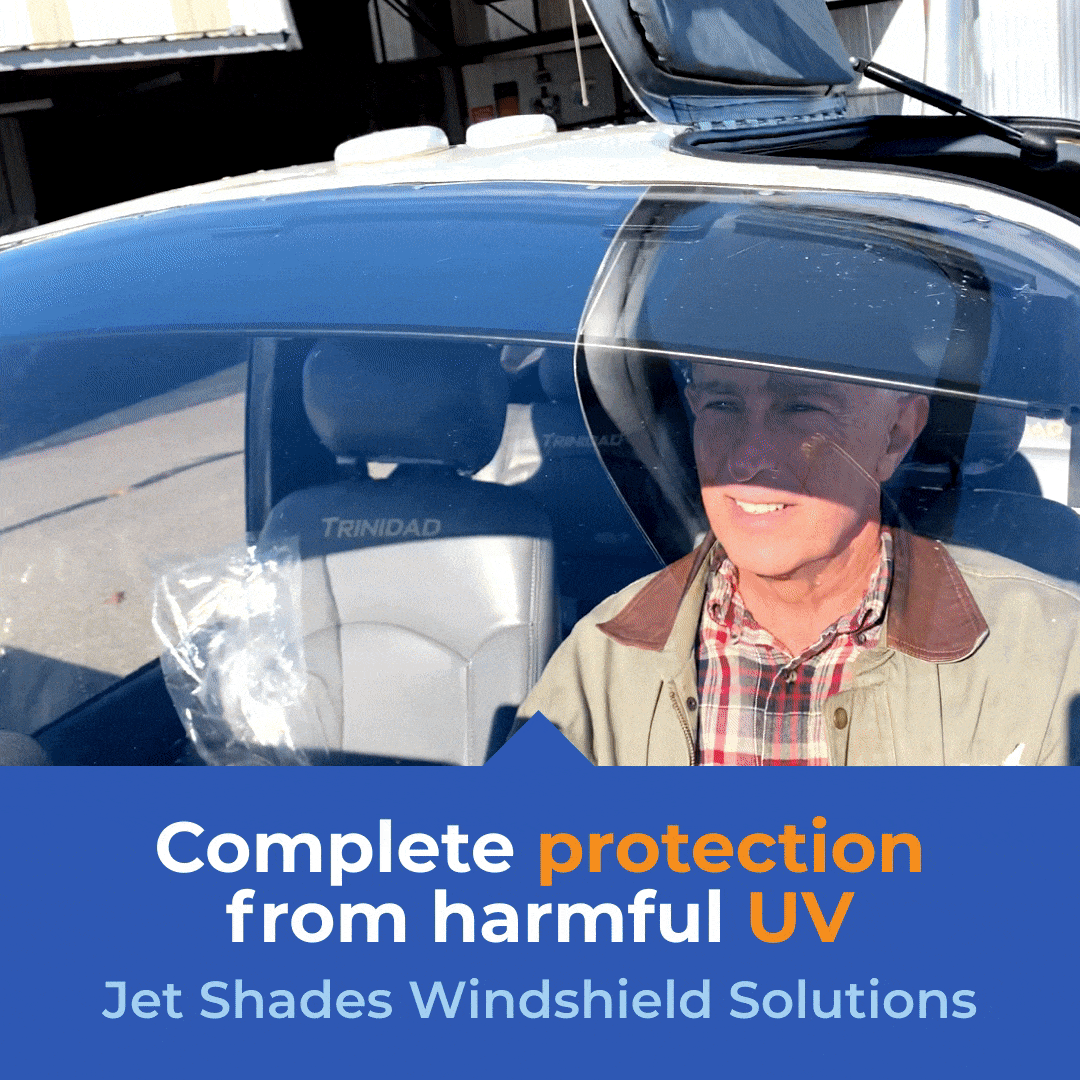 Socata TB20 Trinidad Windshield Solution by Jet Shades