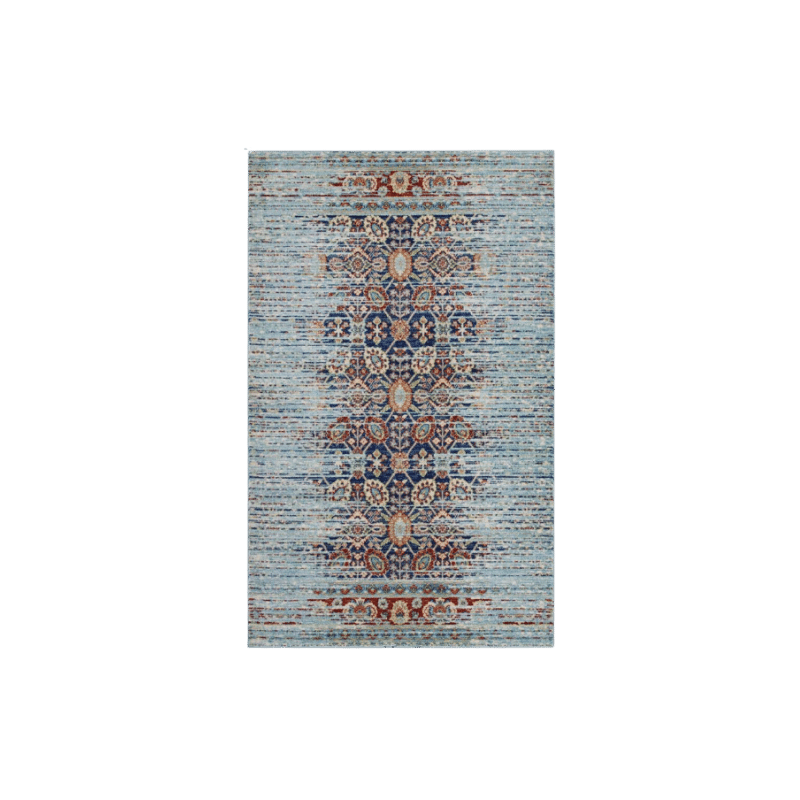JET Event Rentals Naria Persian Rug Blue
