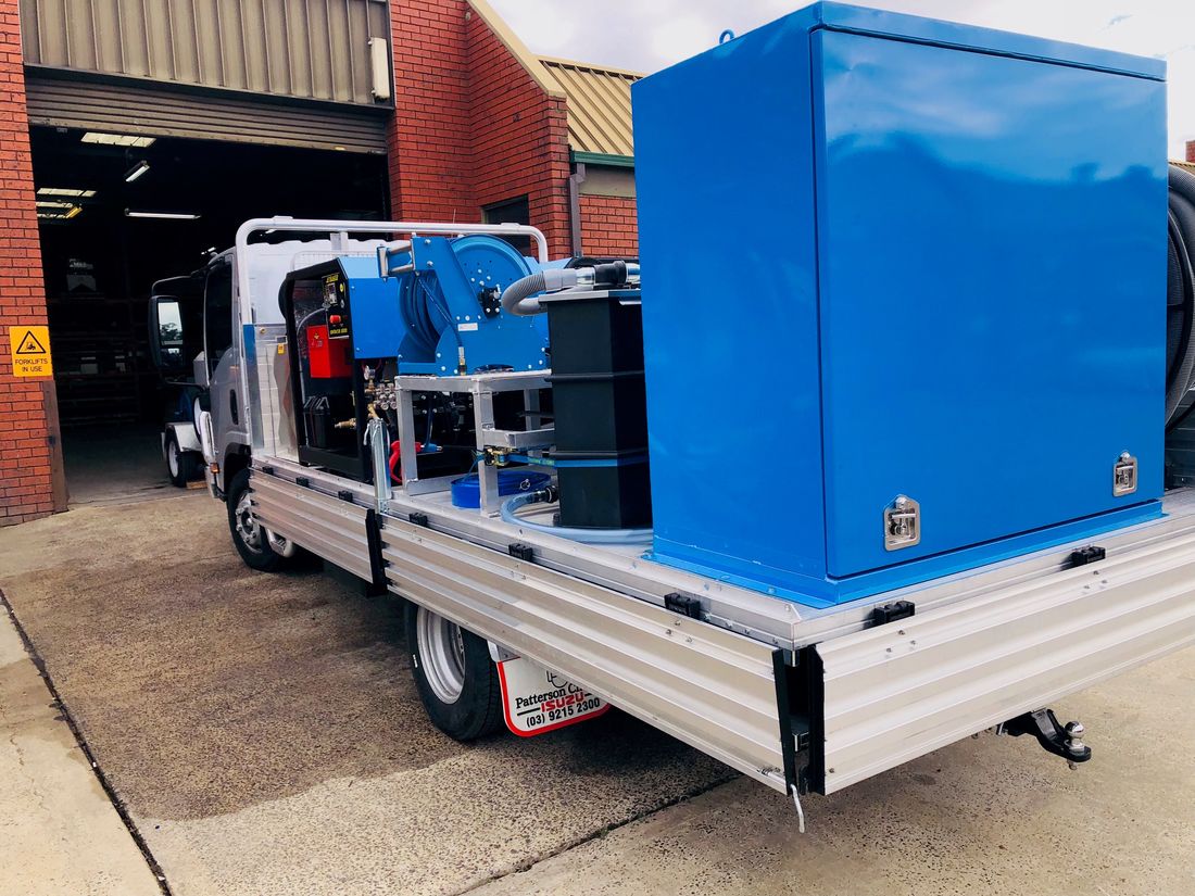 Custom Designed Truck Mounted Pressure Washer