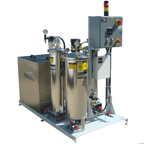 EcoFriendly Closed Loop Filtration System Jet Edge Waterjet Systems