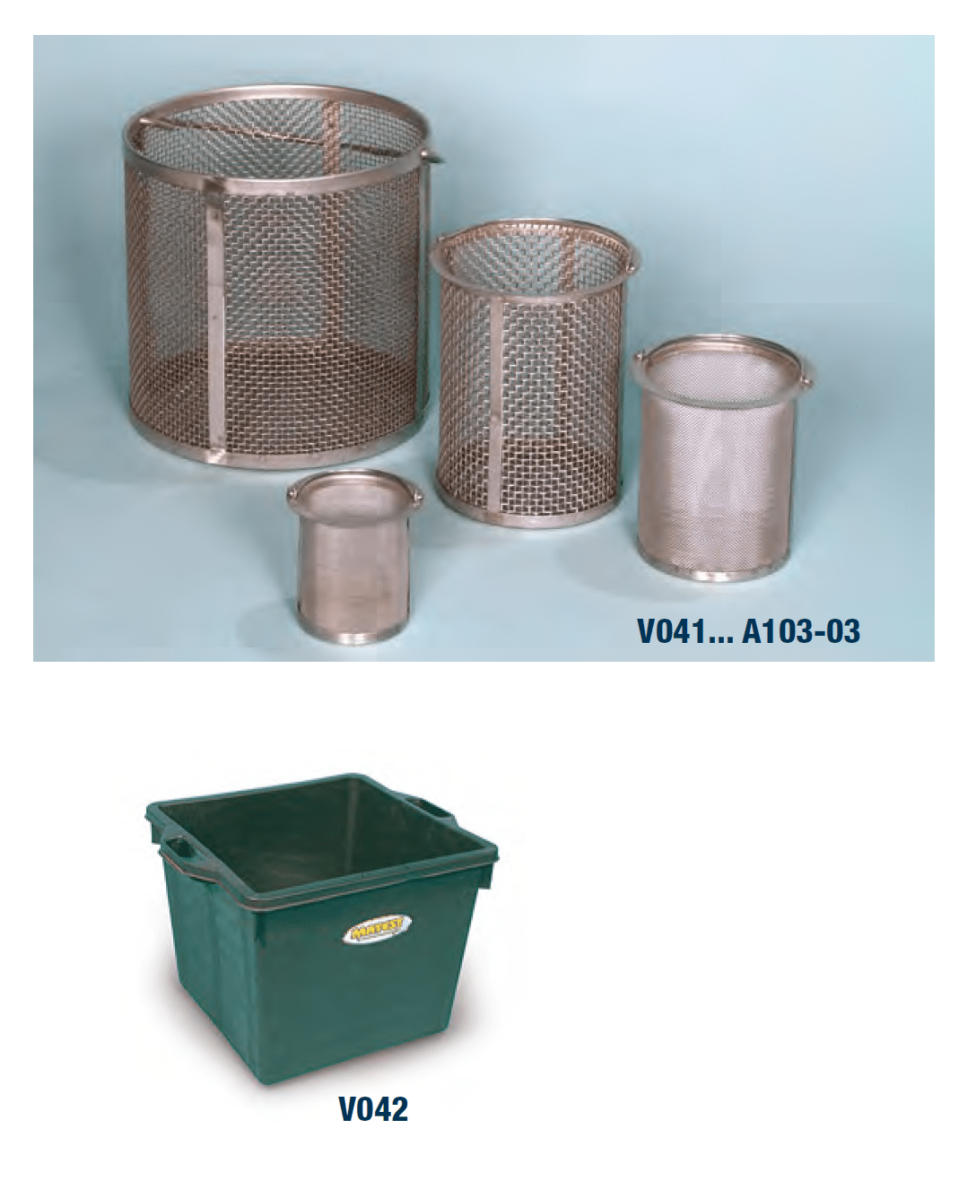 DENSITY BASKETS STAINLESS STEEL MADE Jet Materials