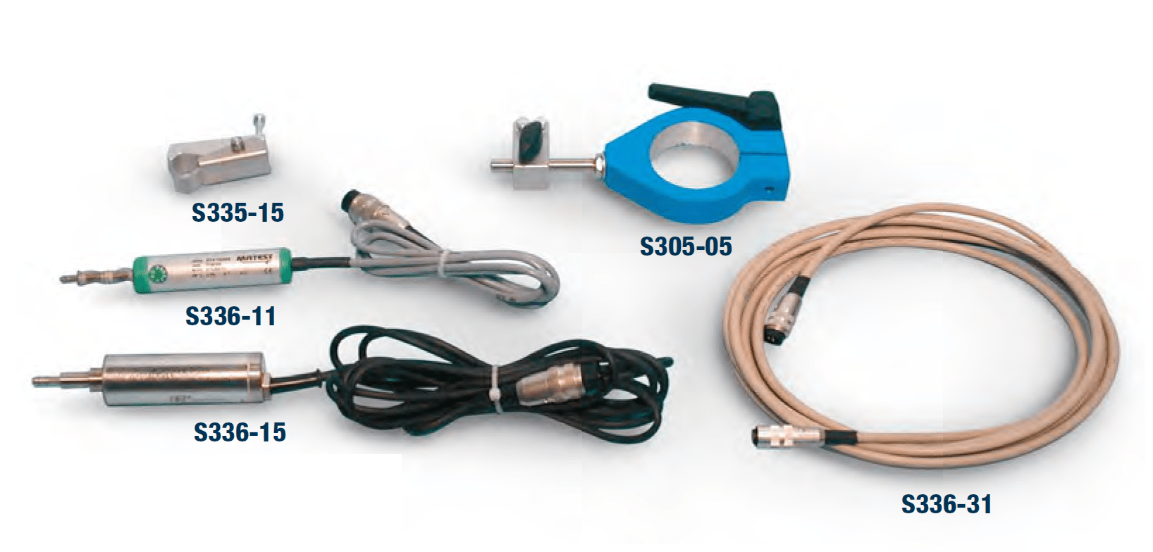 DISPLACEMENT TRANSDUCERS (automatic readings) Jet Materials