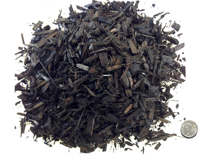 Black Mini Mulch Colored Chip Jet Mulch