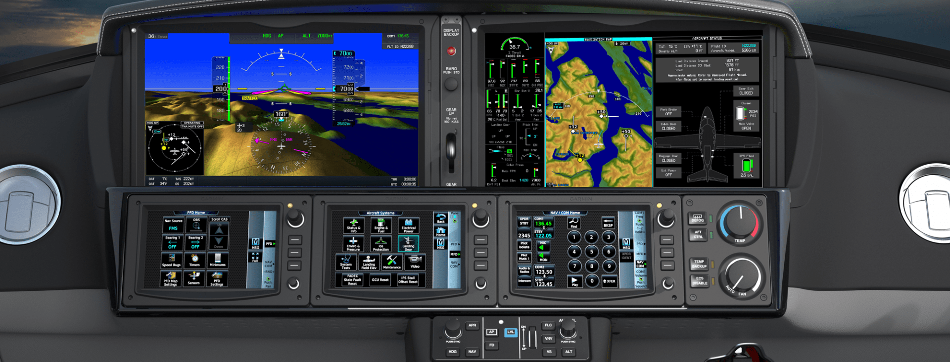 Cirrus Vision Jet G2 Jet O' Clock