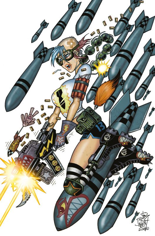 TANK GIRL ALLSTARS 1 (Jim Balent Jetpack Comics Virgin Exclusive