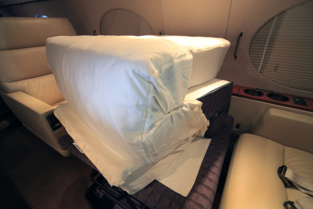 Aviation Bedding Custom Fit for Jet and Private Aircraft Beds JetPedic