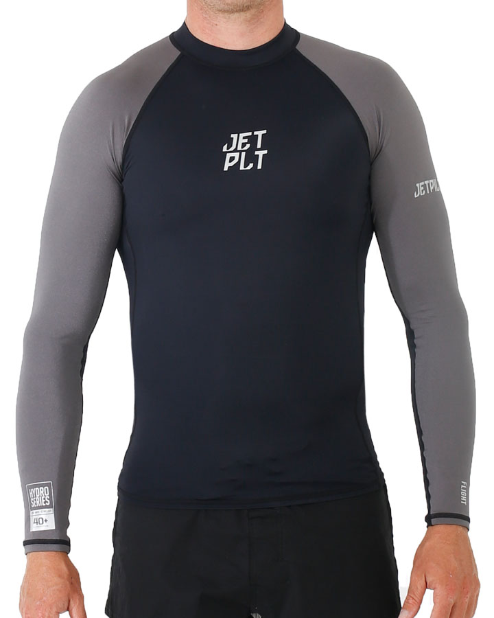 Flight L/S Rashguard Black S19505 Jetpilot Malaysia