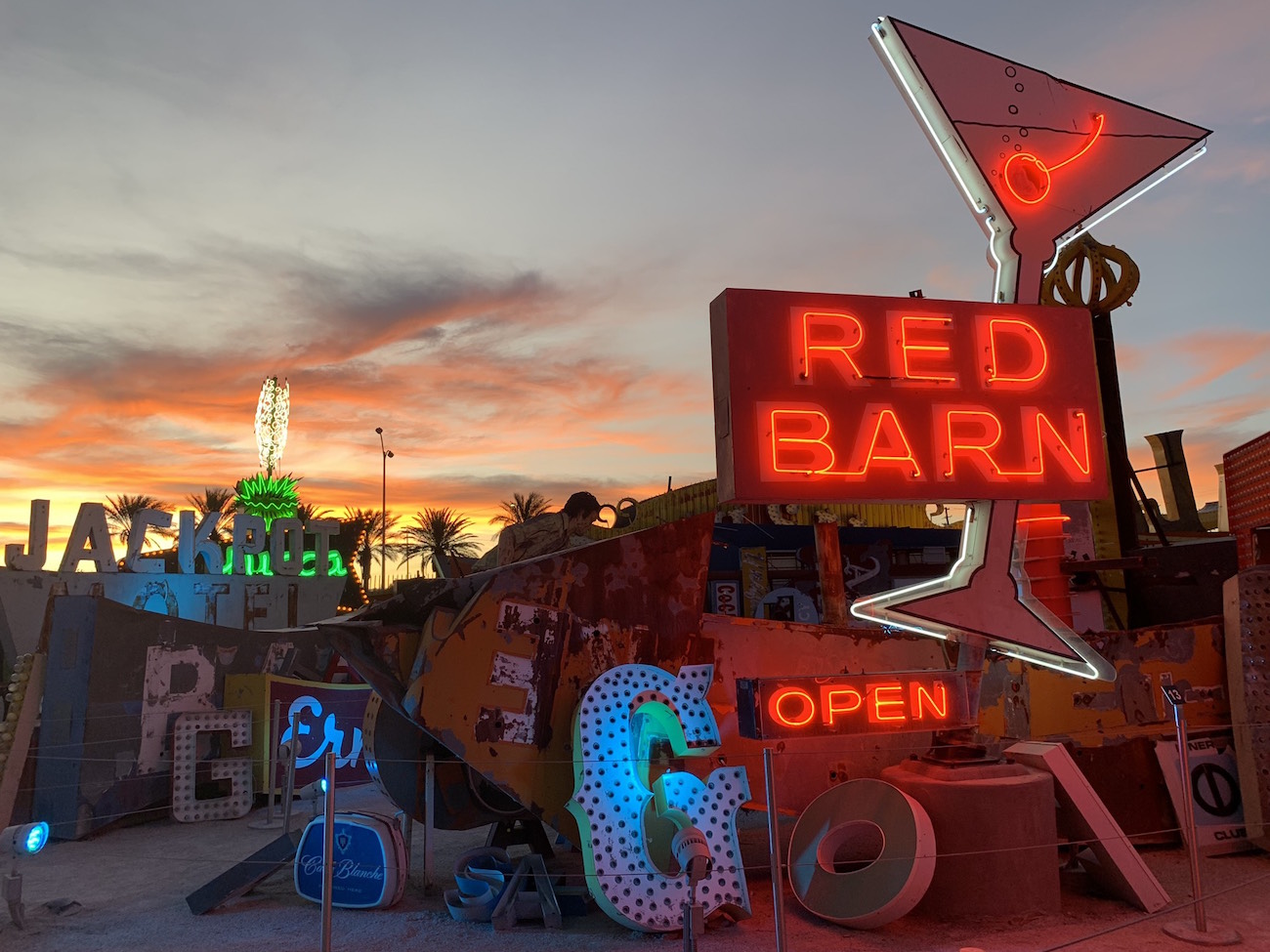 The Neon Museum in Las Vegas, Nevada • Jetset Jansen