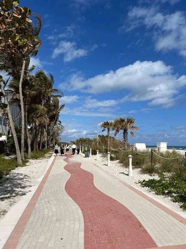 Miami Beach Boardwalk Miami, FL Dog Friendly