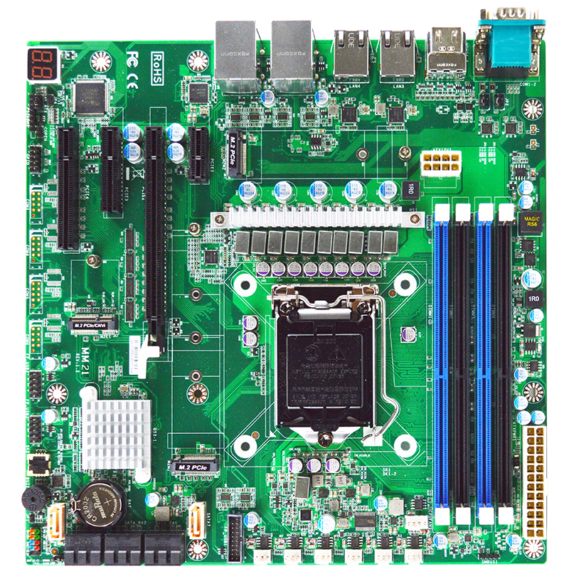 Jetway MM21-W4800｜Intel W480E, Comet Lake, Micro-ATX