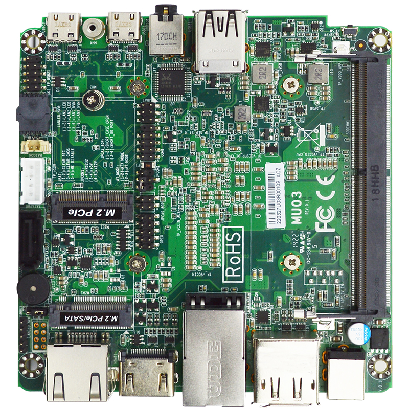 Jetway MU03｜Intel J6412, Elkhart Lake, NUC