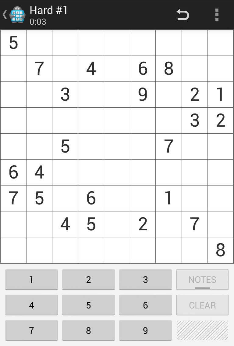 Sudoku Android 14/20 (test, photos)