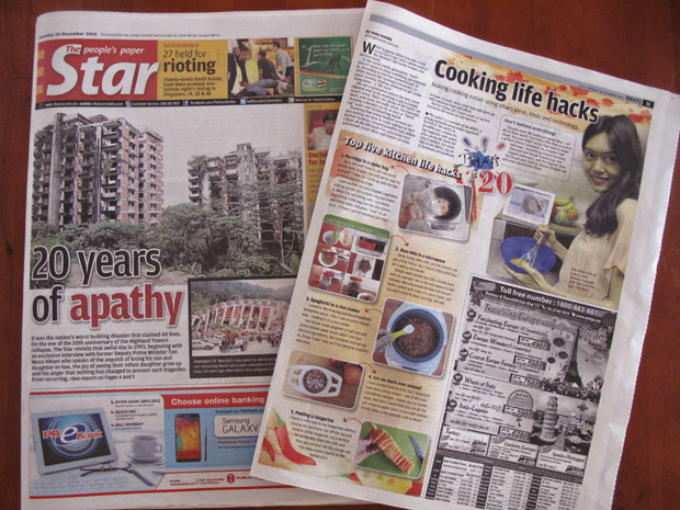 JewelPie in The Star Newspaper (10.12.2013) JewelPie