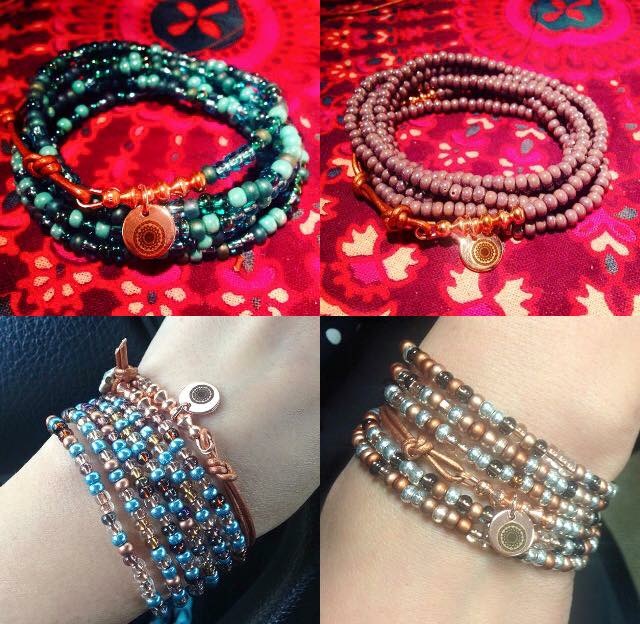 Seed Bead Wrap Bracelets Jewelry Making Journal