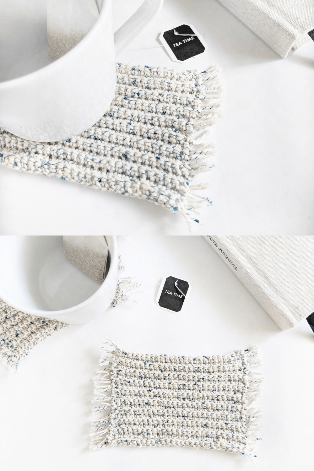 Crochet Mug Rug Coasters Free Pattern and Video Tutorial Jewels and