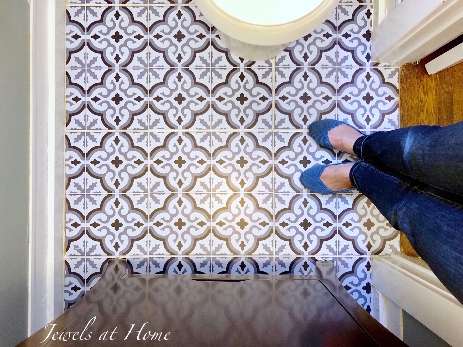 Easy Tile Makeover The Great Coverup! Jewels at Home