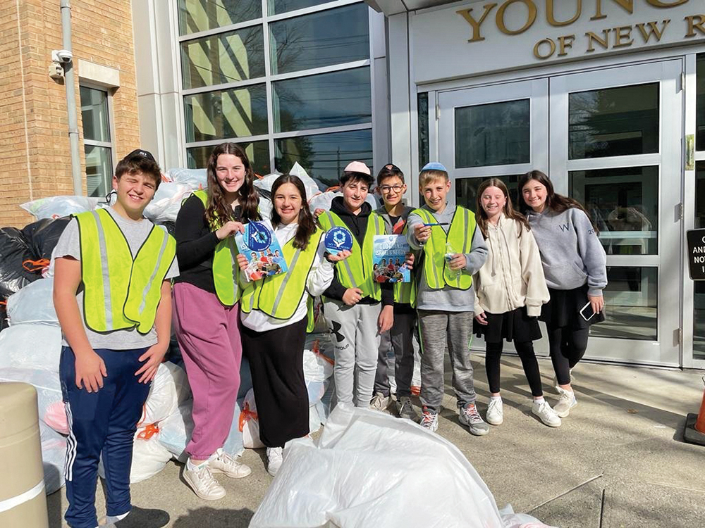Young Israel of New Rochelle Holds Yad Leah Clothing Drive The Jewish