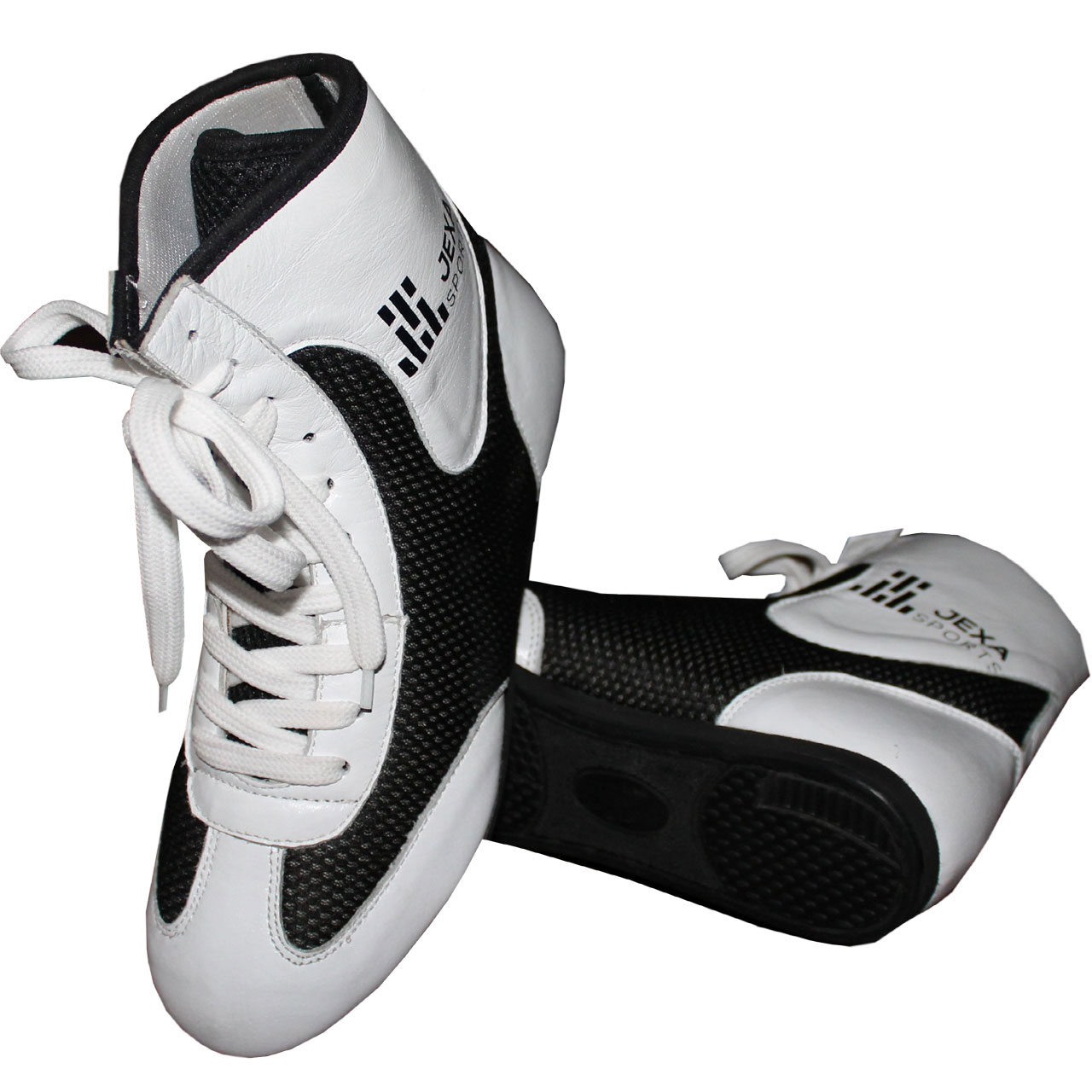 Black And White Boxing Shoes