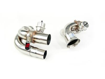 Quicksilver Side Muffler Delete for Porsche 911 997 Mk1 (2004
