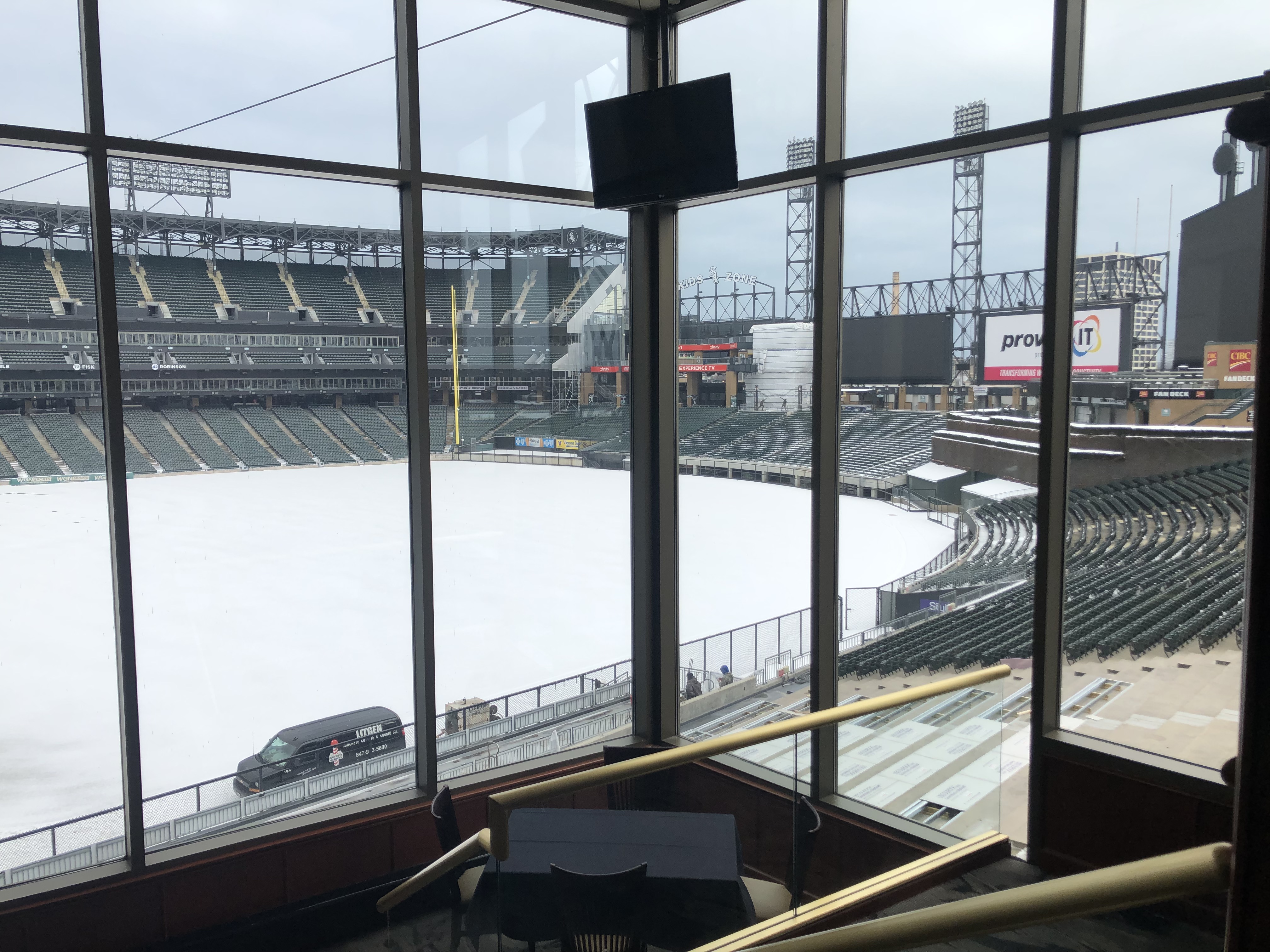 Guaranteed Rate Field JF Carpentry