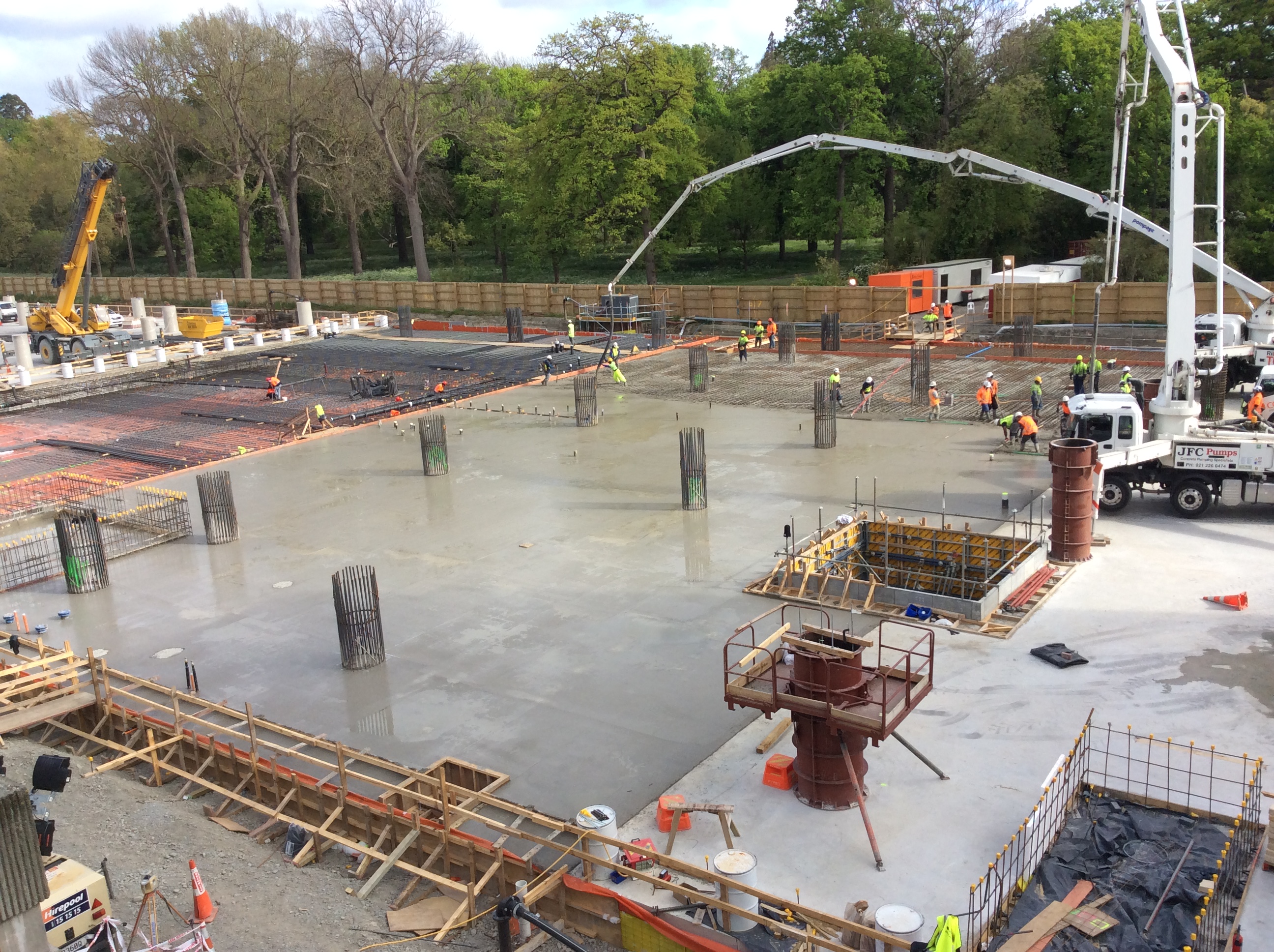 Christchurch Hospital Acute Services Building JFC Concrete Pumps