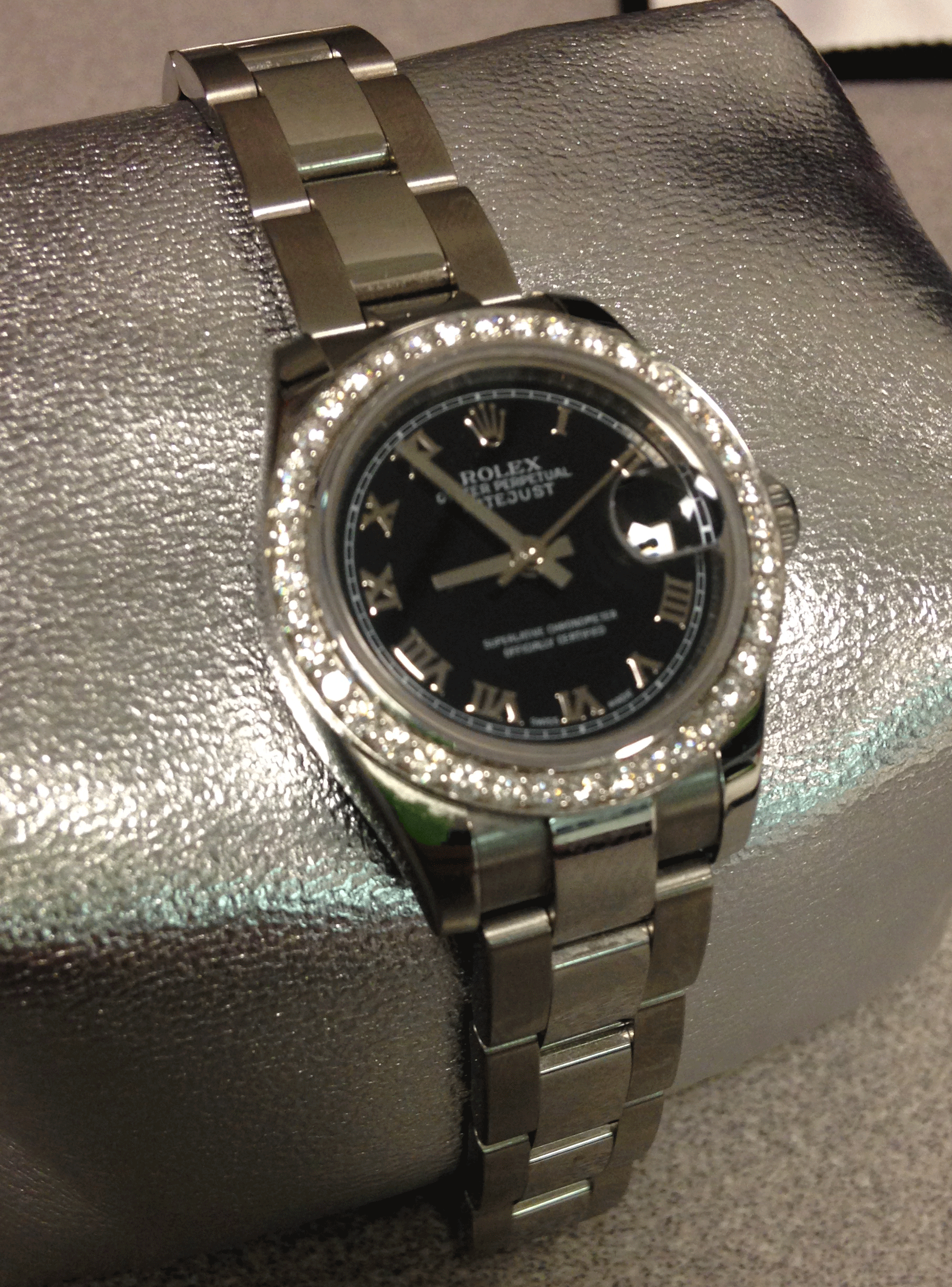 Rolex Custom Diamond Bezel Jonathan's Fine Jewelers