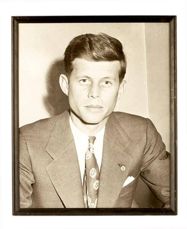 Photograph of Congressman John F. Kennedy All Artifacts The John F