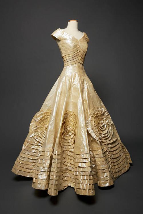 Paper Replica of Jacqueline Bouvier's Wedding Dress All Artifacts