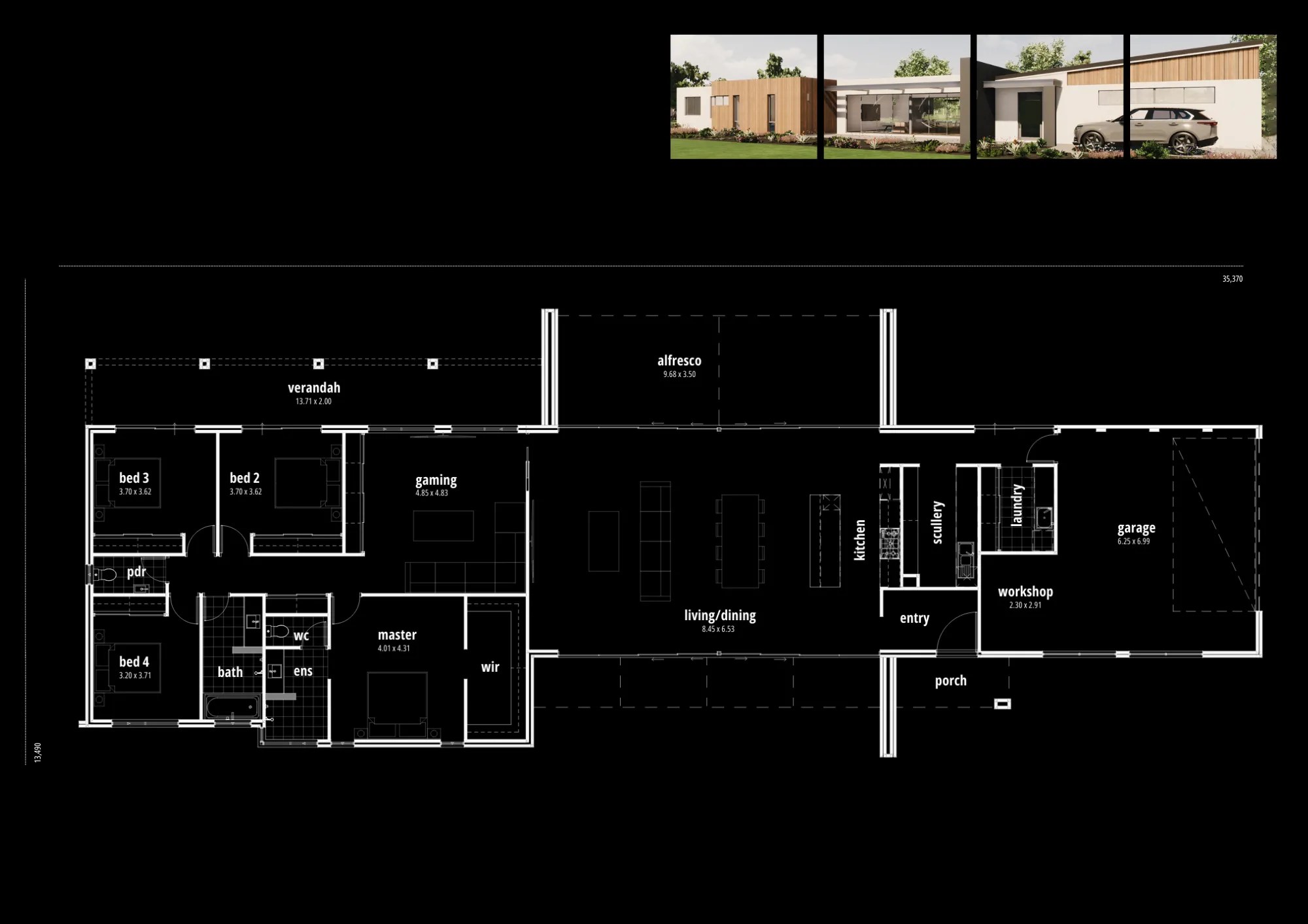 The Henley Brook Farmhouse by JFK Custom Homes Perth