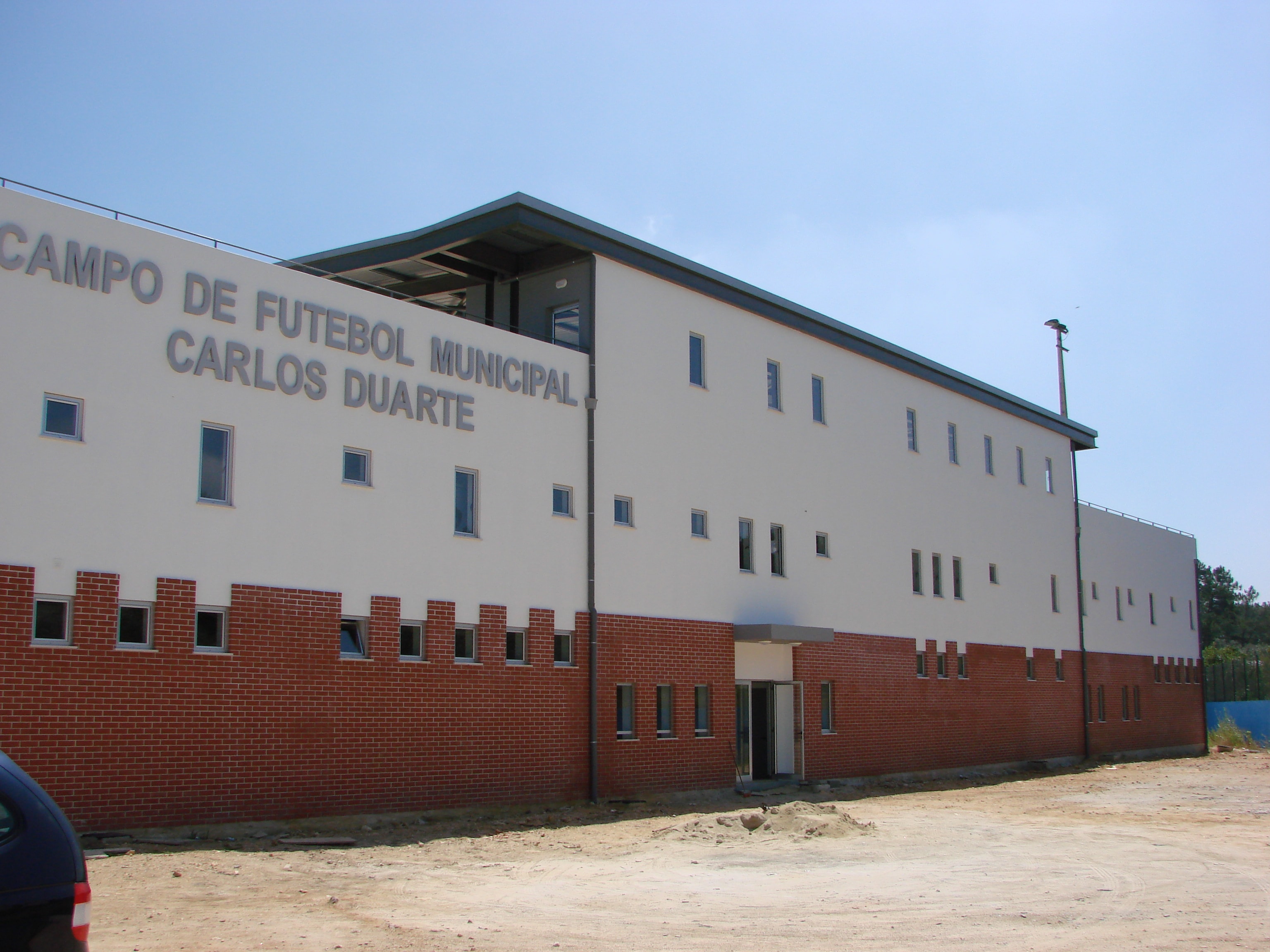 Construção da Bancada do Estádio Municipal Carlos Duarte Município da