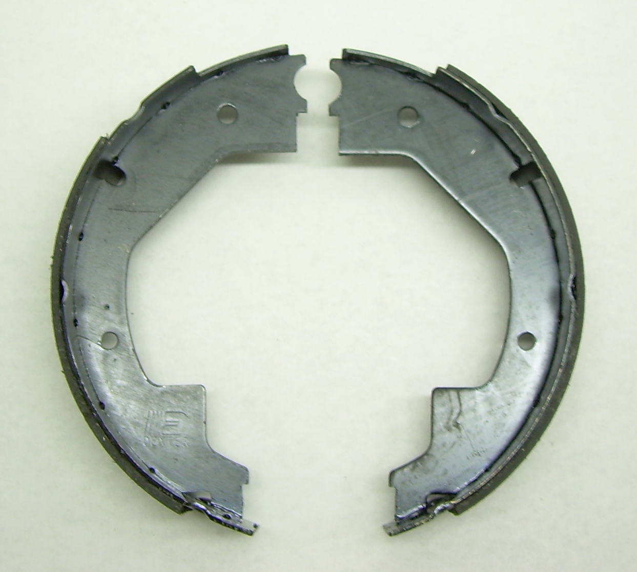 Brake Shoe Set, 10" dia x 21/4" wide, Drum Brakes Johnson Manufacturing