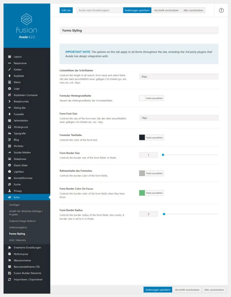 Avada und Contact Form 7 Tutorial JF Mediendesign