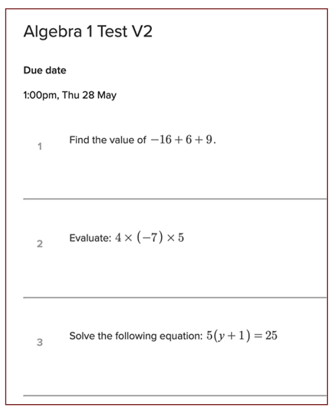 Connected Learning, Curriculum Development. Online math assessment.