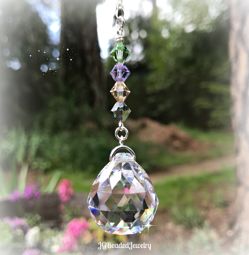 Hanging Crystal Suncatcher JGBeads