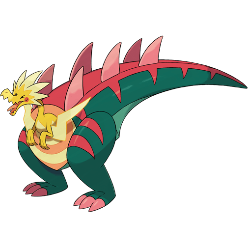 Yellow And Gray Dinosaur Pokemon picroad