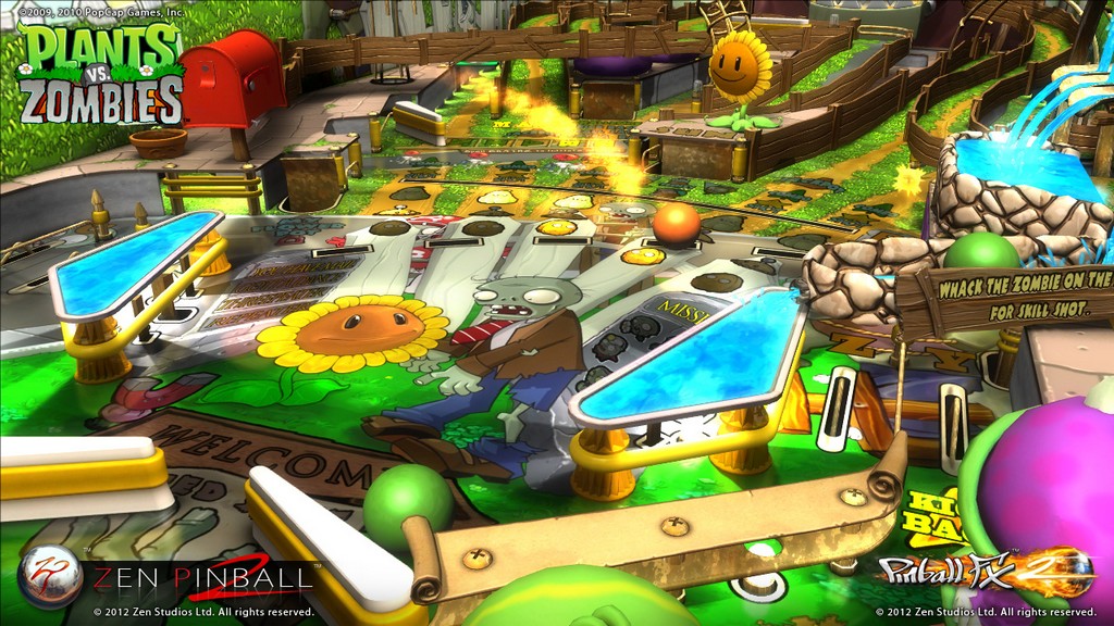 Zen Pinball 2 / Pinball FX 2 Plants vs Zombies AddOn JGGH
