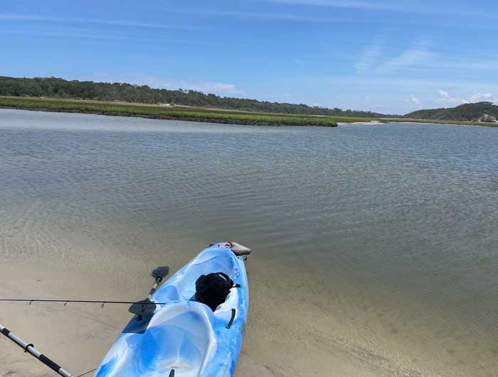 Amelia Island Kayak Fishing J'Gille NE Florida Fishing Reports